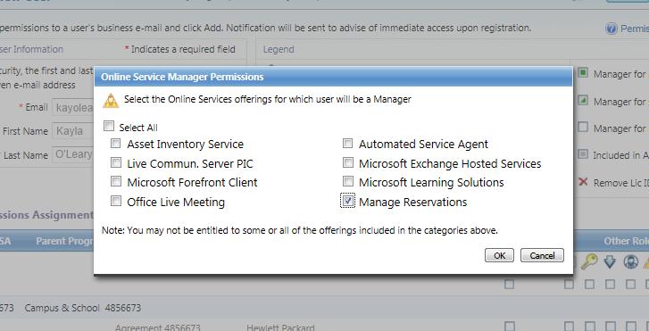 About License Reservations and Transitions A License Reservation is a statement of intent by the customer that they plan to migrate users to making use of OLS, also known as Microsoft Cloud,