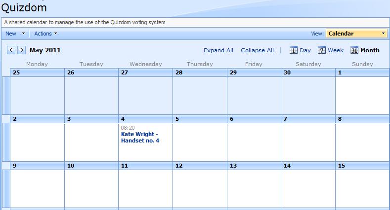 To use SharePoint calendar, you must first create a calendar using the