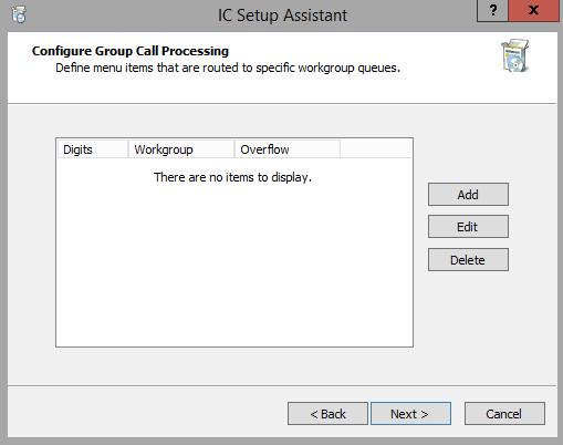 228 Run IC Setup Assistant Set Multiple Days... Select this option to configure a different schedule for certain days of the standard work week.