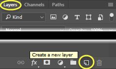 The Background layer will now become a regular layer that can be moved, blending modes may be added to it, as well as the ability to change the opacity on the layer.