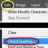 Applying anti-aliasing to text layers with a font size of less than 14 points could cause the text to blur or be not as readable.