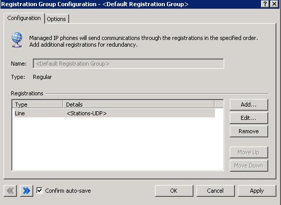 In this section: Default registration group Polycom and SIP Soft Phone registration group configuration Interaction SIP Station I & II registration and AudioCodes group configuration Default