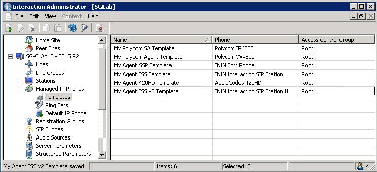 For example: Additional new templates in the Managed IP Phones container Create CSV Managed IP Phone list(s) Once you have created the managed IP phone template(s), create one or more CSV Managed IP