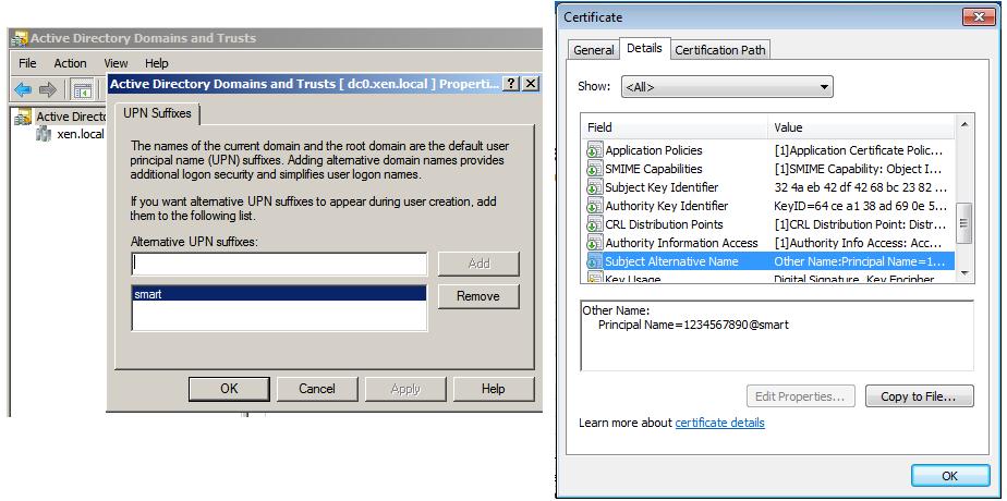 MMC console Open a MMC console, add the Enterprise PKI snap-in, right click the Enterprise PKI object, and select Manage AD Containers.
