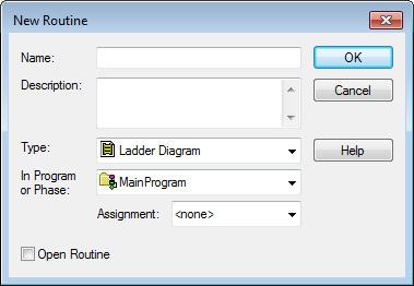 Remote Run mode 1 Creating a Routine for the Power-Up Handler on page 19 Create a fault routine for a program Complete the following steps to create a fault routine. 1. Open the project in the Logix Designer application.
