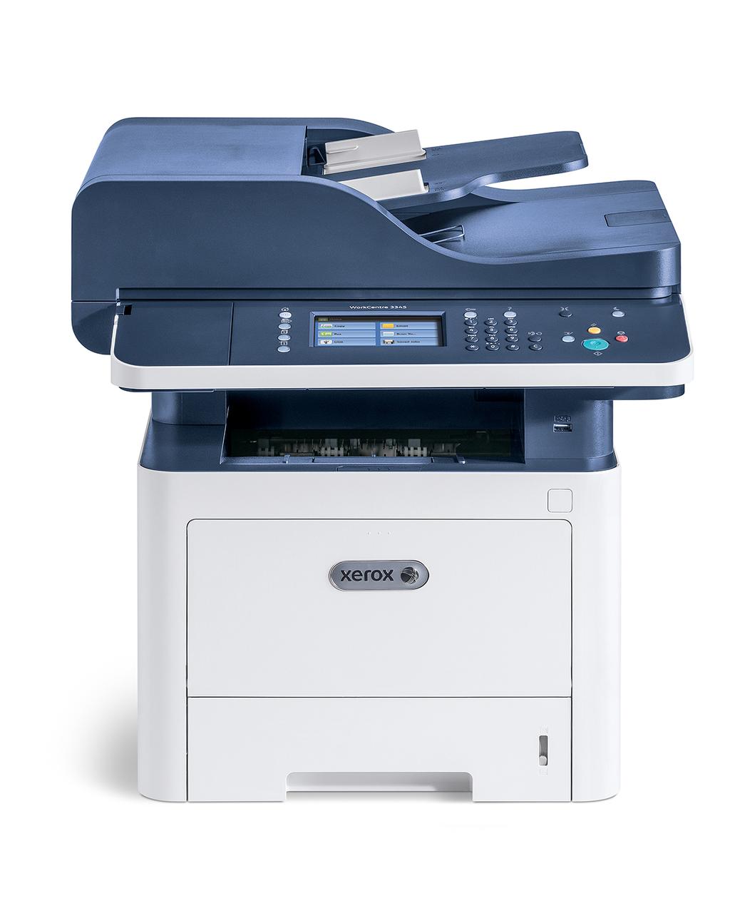 Xerox WorkCentre 3335/3345 Multifunction Printer System Specification 8.5 x 11 in. Up to 35 ppm Up to 42 ppm A4 / 210 x 297 mm Up to 33 ppm Up to 40 ppm 8.5 x 14 in.