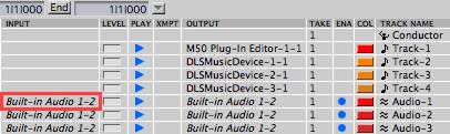 MOTU Digital Performer 5 1 Start up Digital Performer 5. Create an instrument track. Start up M50 Plug-In Editor. Instrument Track 3 Create a MIDI track.