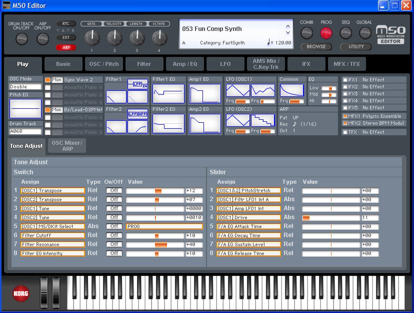 Editor operations 1 Select Program mode, and click the Editor Pages [PLAY] tab to access the Play page.