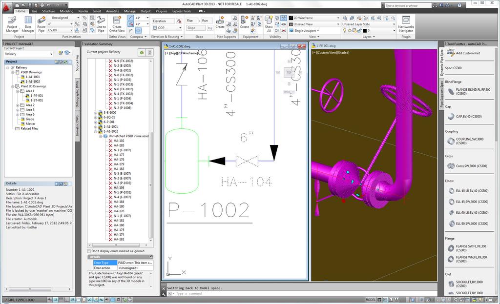 Complete 3D Piping Design Work More Efficiently and Accurately Bring modern 3D modeling to your everyday plant design projects with AutoCAD Plant 3D software.