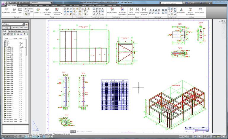 Revit Structure provides tools specifically focused on structural design, analysis, and documentation, helping teams to drive more efficient designs, improve multidiscipline coordination, minimize