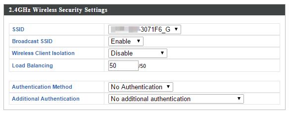 5. Go to Wireless Settings > 5GHz 11ac 11an and repeat steps 3 & 4 for the access point s 5GHz
