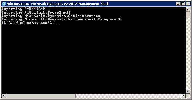 Import the Perceptive Interact for Microsoft Dynamics AX model Before importing the model, complete the following steps. 1.