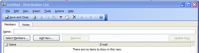 NCMail: Outlook 2003 Email User s Guide 23 When the Address Book screen appears, click-on the New Entry Calling card