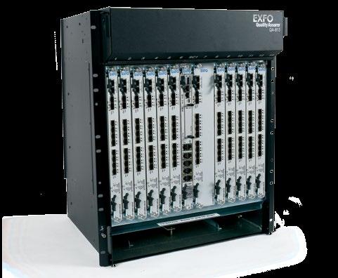 5 kg AC power: 90 V to 250 V QA-813 14-slot chassis that holds up to 13