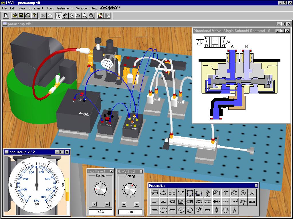 6485-V0 Pneumatics Simulation Software (LVSIM -PNEU) - 35