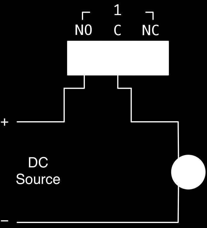 Figure 8 Wiring a 4-20mA loop-powered sensor The relay outputs on the KTA-224 can be wired to DC or AC loads.