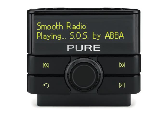 02 DAB Conversion Kit Fully integrates with the vehicle radio display and includes remote control 195 FITTED Pure Highway 300 DI In-car digital radio