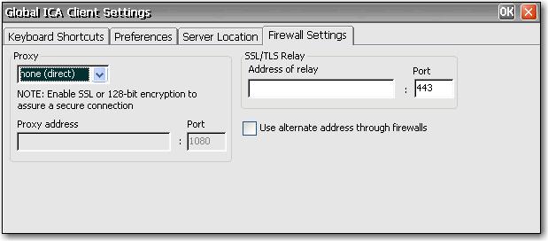 Server address list: Lists the entered server locations. Add: Click to add a server address. Delete: Click to delete a server address.