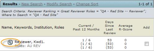 In the example above, the Reviewer Ranking attribute displays in the Advanced Search panel.