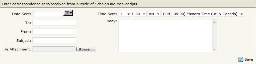 Clarivate Analytics ScholarOne Manuscripts Administrator User Guide Page 51 Tip: Clicking the Envelope icon opens a popup box with the text of the e-mail that was sent.