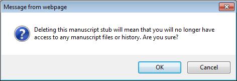 Select the Manuscript Files tab. 4.