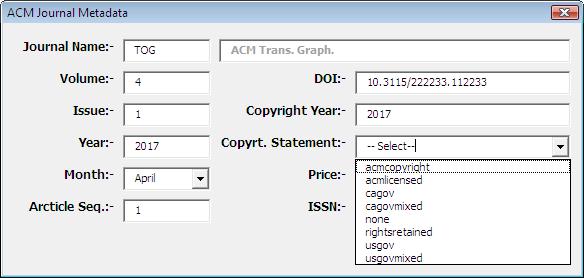 the template to create a correct layout. When you click on Manuscript Validation button, error alerts or warnings will appear on the screen based on pre-defined rules.