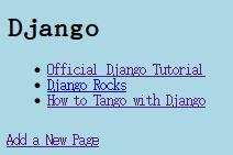Click Django Click Add a New