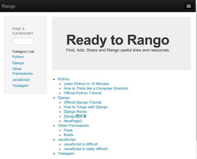 Summary Steps of first time system deployment: 1. Install nginx, gunicorn, and vsftpd 2. Install Postgres 3. Create a database (tangodb) and the database user (tango) and grant all privileges 4.