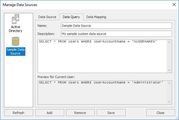 The query needs to be specified such that it will return a single row of data for the user to which a signature is being deployed.