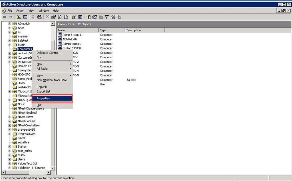 3) In the properties dialog box that appears, select Group