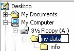 PAGE 59 - ECDL MODULE 2 (USING WINDOWS 2000) - MANUAL Why are file extension names important? Windows uses the file extension name as a clue to what type of file, the file is.
