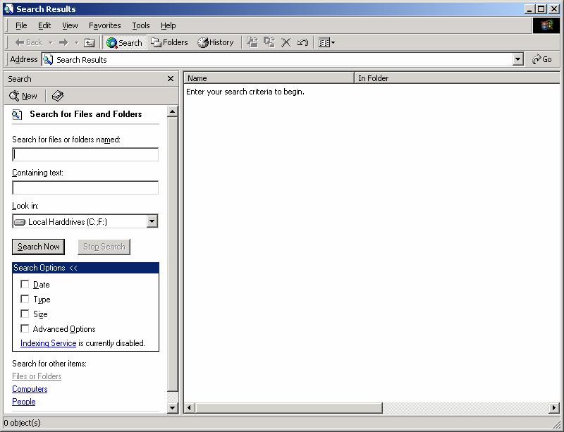 PAGE 68 - ECDL MODULE 2 (USING WINDOWS 2000) - MANUAL The Start Button - Search The Search utility allows you to search for files by name, part of a name, contents, and even by date of file creation.