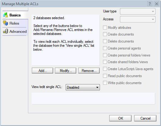 Administration 4. Right-click the selected files, and click Access Control > Manage. 5. Click Add. 6.