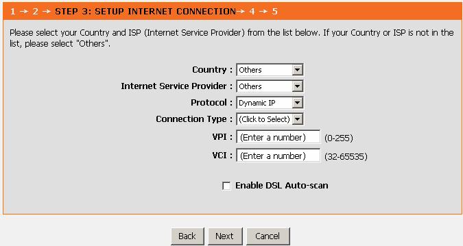 Enter the IP Address, Subnet Mask, Default Gateway, and Primary