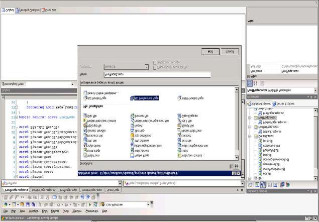 Figure 18 - Microsoft Visual Studio 2005 IDE Integration. CREATE ENTERPRISE PORTALS USING ORACLE WEBLOGIC PORTAL Oracle WebLogic Portal embraces Web 2.