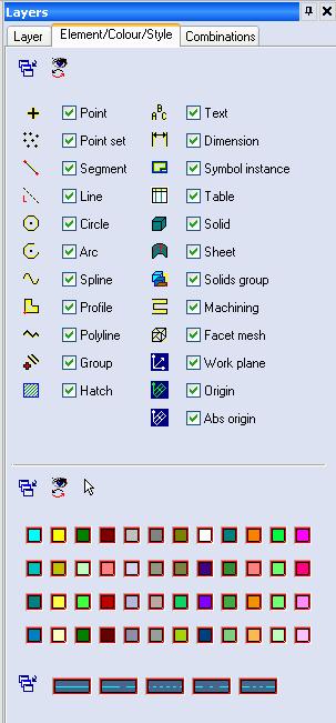 VISI Modelling Layers Try using some of the flags to switch on and off the items on your