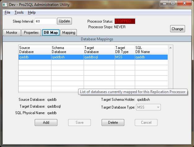 Pro2 Database Mapping Tool Pro2 can map multiple data sources to a single target,