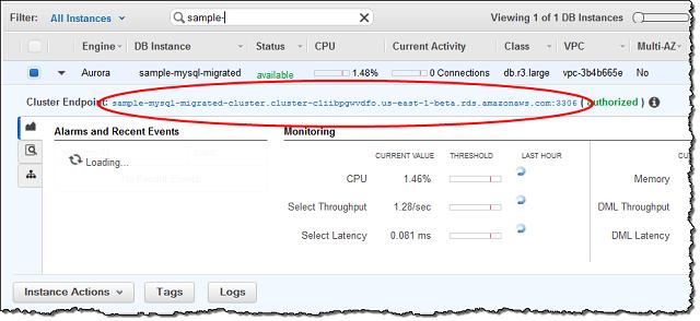 Migrating an RDS MySQL Snapshot to Aurora MySQL 6. 7. Choose Migrate to migrate your DB snapshot.