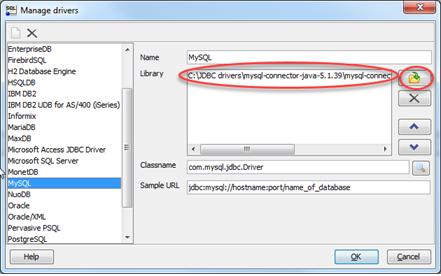 2 JDBC driver (ojdbc7.jar). 3. Download the MySQL driver ( mysql-connector-java-5.1.39-bin.jar). 4.