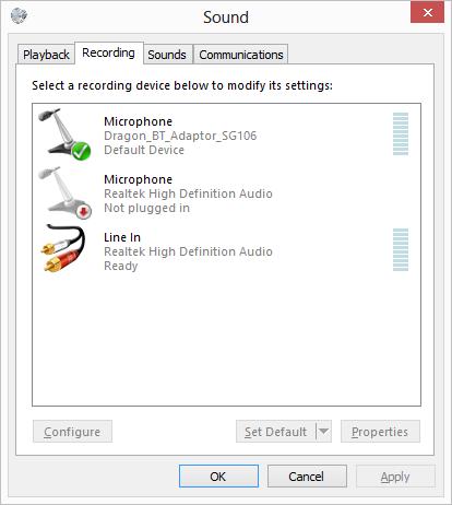Adjusting your computer's audio settings (Windows) To ensure your PC uses your headset as the default device for both playback and recording, make sure it is properly configured. 1.