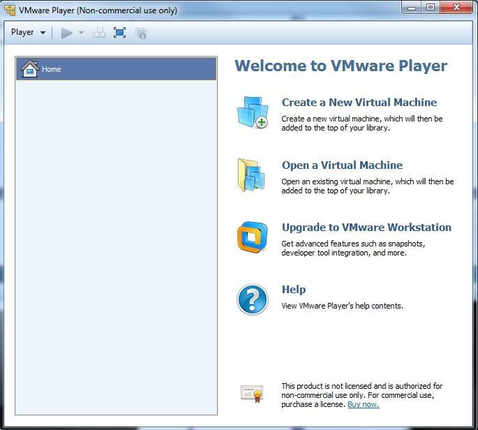 The Backtrack 5 VMware Image file will have to be extracted and will create its own folder with a bunch of files in it.