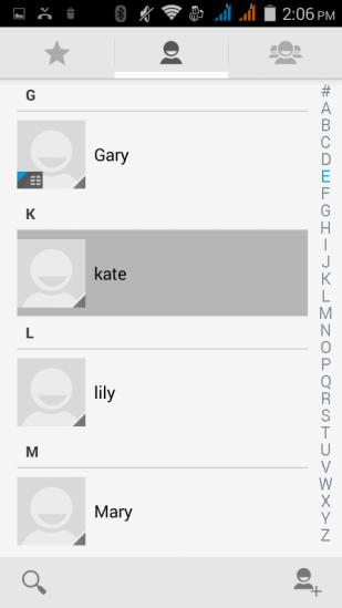 You can choose to save the newly added contacts to the