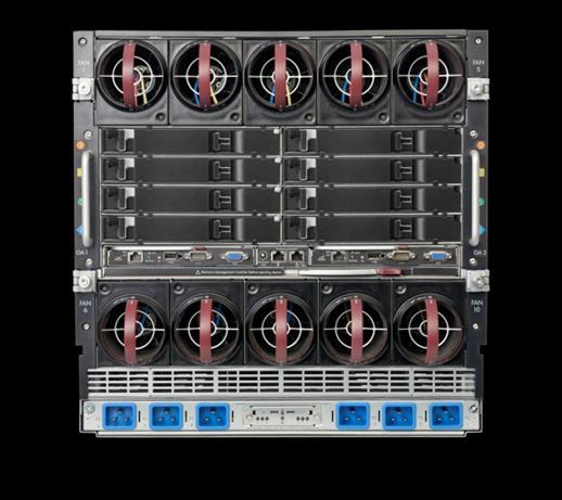 FRONT REAR 10U Storage blades Server
