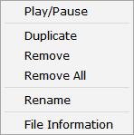 Output file name By default, the file will be saved with the same name as the original, however you can click the filename to change it.
