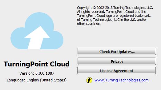 TurningPoint Cloud PowerPoint Polling for PC 11 1 Open TurningPoint Cloud and sign in to your Turning Account. 2 Click, located at the bottom of the Dashboard.