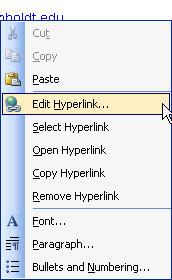 Hyperlinks Hyperlinks are links to pages on the Web, other documents, or other areas of the same document. The link text should describe the purpose or target of the link.
