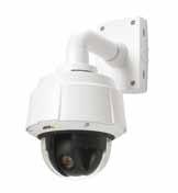 PTZ dome network cameras / NETWORK CAMERAS 15 HDTV/Megapixel AXIS Q6032-E Advanced, outdoor-ready PTZ dome for demanding surveillance.