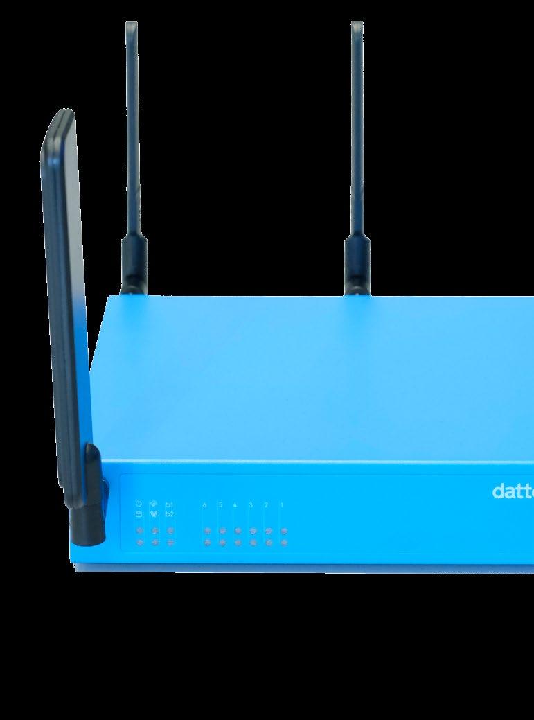 Datto Networking Appliance The Datto Networking Appliance delivers network edge routing, firewall, WiFi, intrusion detection and prevention and fully integrated 4G LTE failover and failback from