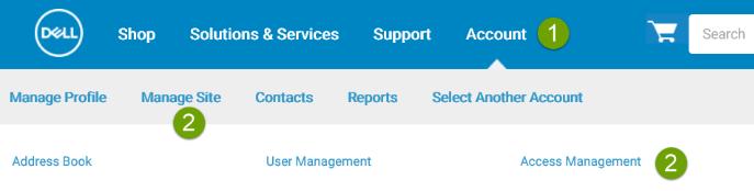 Access Group Management If you have a Site Administrator user role, you will be able to manage the Access Groups of a Premier Page. 1.