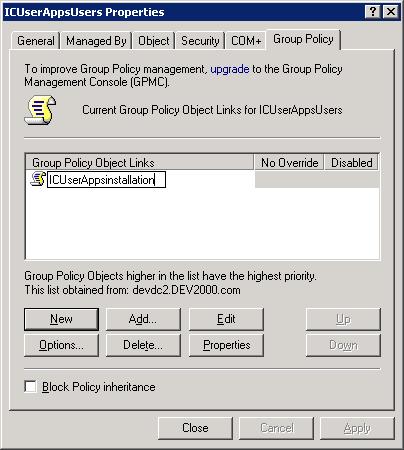 Select New to create a Group Policy Object and give it an appropriate name 7.